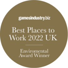 gamesindustry.biz best places to work 2022 environmental award winner