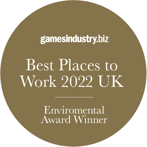 gamesindustry.biz best places to work 2022 UK environmental award winner